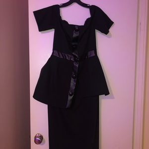 Black elegant dress